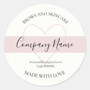 Personalized Homemade Cosmetic Label