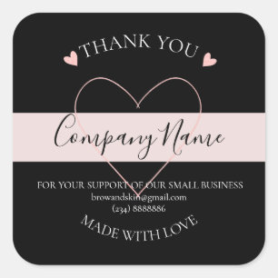 Personalized Homemade THANK YOU  Label