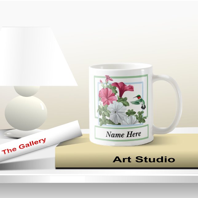 Personalized Hummingbird Mugs (Creator Uploaded)