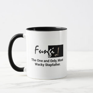 Personalized Humorous Fungi Pun Typography for Men Mug