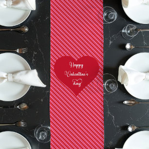 Personalized I Love You Hearts Valentine Runner