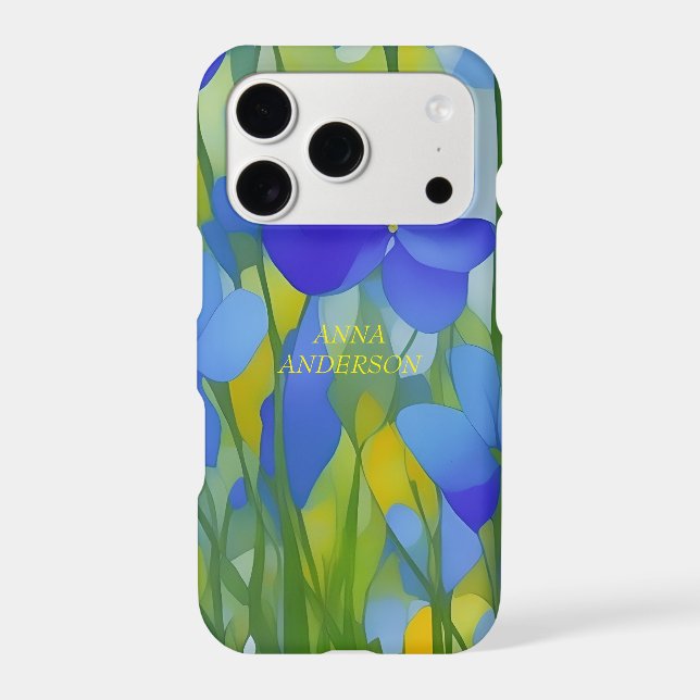 PERSONALIZED Impressionist Texas Bluebonnets (Back)