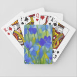 PERSONALIZED Impressionist Texas Bluebonnets Playing Cards<br><div class="desc">These Texas Bluebonnets are lovely. The colours are delightful!</div>