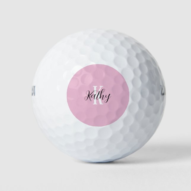 PERSONALIZED INITIAL GOLF BALL (Front)
