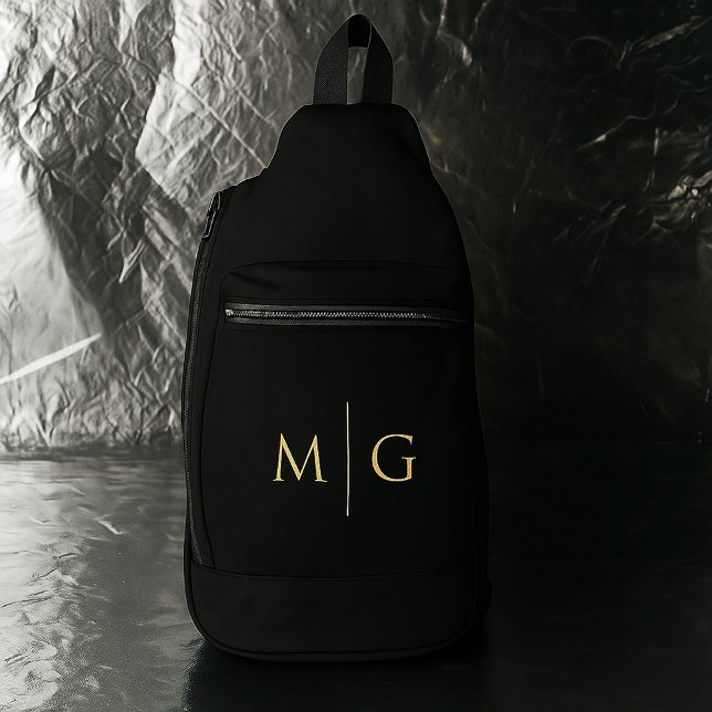 Personalized Initials Classic Fashion Sling Bag (Creator Uploaded)