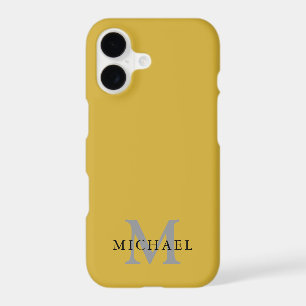 Personalized iPhone 17 Case with Name & Initial