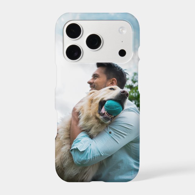 Personalized iPhone Case with Custom Photo (Back)