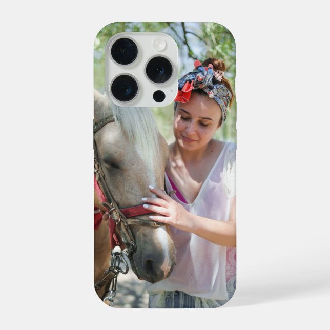 Personalized iPhone Case with Custom Photo (Back)