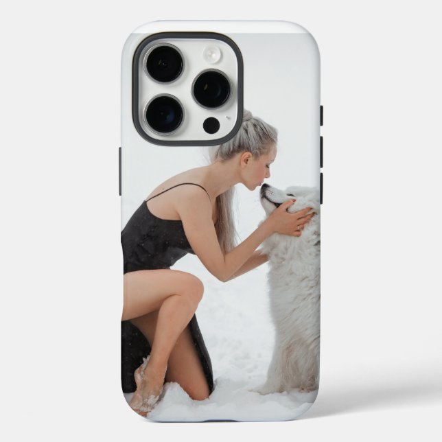 Personalized iPhone Case with Custom Photo (Back)