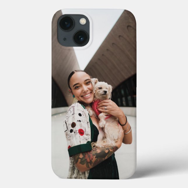 Personalized iPhone Case with Custom Photo (Back)