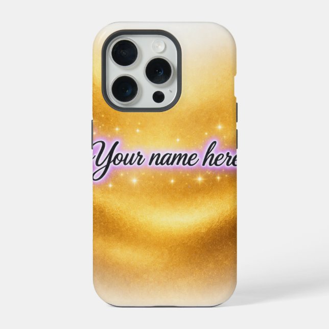 Personalized iPhone Case with Name (Back)