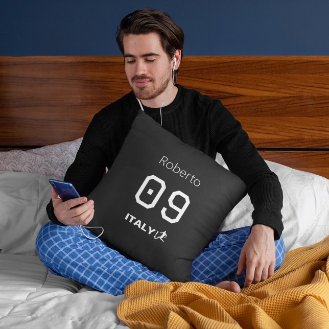 Personalized Italy National Team Professional Mono Cushion (Creator Uploaded)