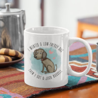 Personalized Jack Russell owner, mom, dad, lover Coffee Mug