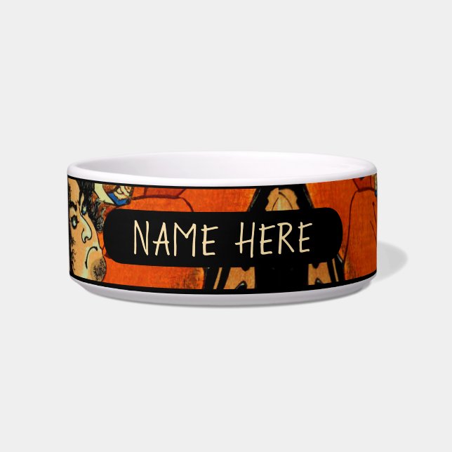 PERSONALIZED JAPANESE SAMURAI BOWL (Front)