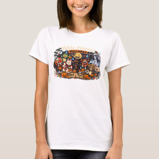 Personalized Japanese Yokai Halloween Shirt for Wo