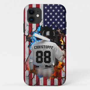 Personalized Jersey American Baseball iPhone 11 Case