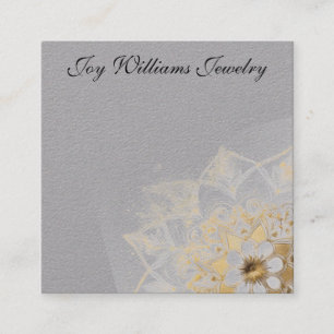 Personalized Jewelry Earring Card