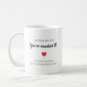 Personalized Job Promotion – You’ve Smashed It Coffee Mug