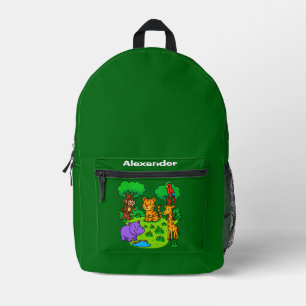 Personalized Jungle Animal Backpack  Monkey & More