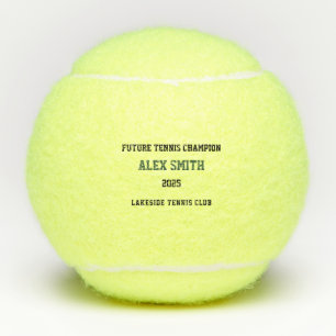 Personalized Junior Tennis Ball – Future Champion