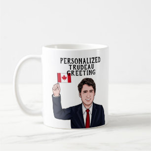 PERSONALIZED JUSTIN TRUDEAU COFFEE MUG
