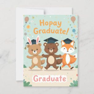 Personalized Kids Graduation Card