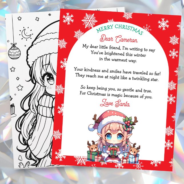 Personalized Kid's Letter from Santa  (Creator Uploaded)