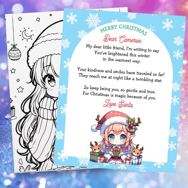Personalized Kid's Letter from Santa  (Creator Uploaded)