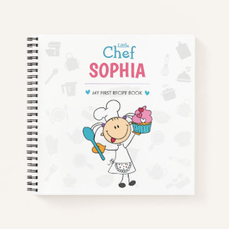 Personalized Kids Recipe Notebook – Little Chef