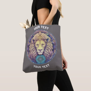 PERSONALIZED LEO ZODIAC SIGN TOTE BAG
