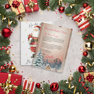 Personalized Letter from Santa Claus template