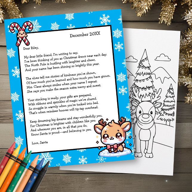 Personalized Letter from Santa for Children (Creator Uploaded)
