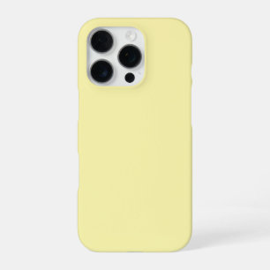 Personalized Light yellow iPhone Case with Custom