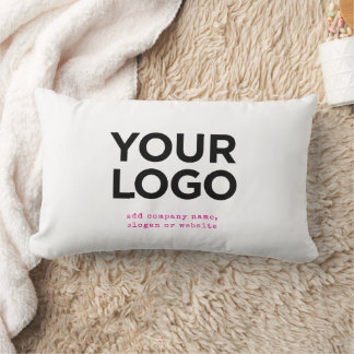Personalized Logo and Text Corporate Lumbar Cushion