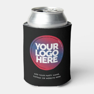 Personalized Logo and Text insulated Can Cooler