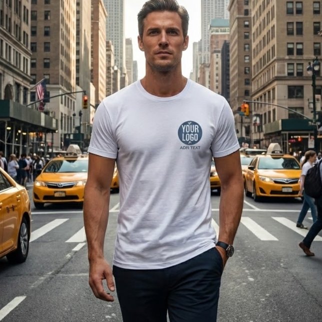 Personalized Logo Business With Text T-Shirt (Creator Uploaded)