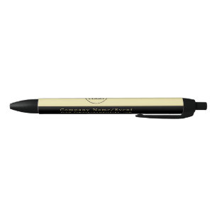 Personalized Logo - Company Black Ink Pen