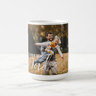 Personalized Love You Dad Photo Coffee Mug