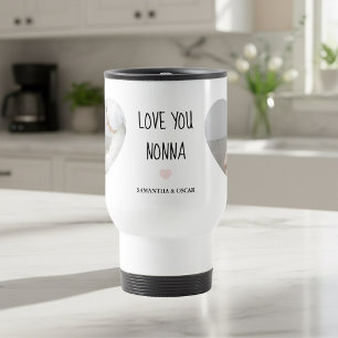 Personalized Love You Nonna Custom  Travel Mug