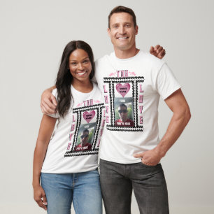 Personalized Love You Valentine's Day T-Shirt