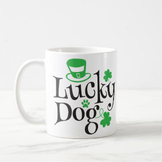 Personalized Lucky Dog Photo Coffee Mug