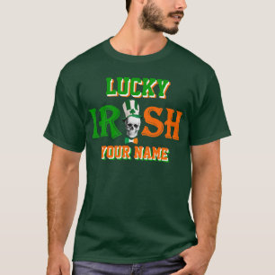 Personalized lucky Irish St Patrick's day T-Shirt