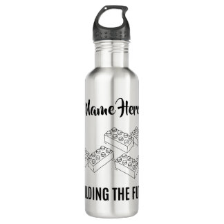 Personalized Lunchkins Building Bricks Lunch Box 710 Ml Water Bottle