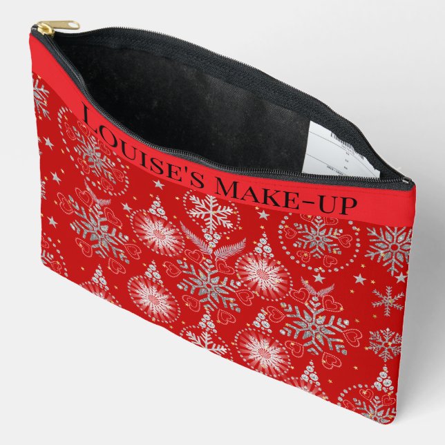 Personalized make up bag  (Open)