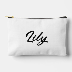 Personalized Makeup Bag, Custom Cosmetic Bag, Br Accessory Pouch