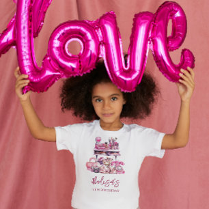 Personalized Makeup Birthday Party T-Shirt