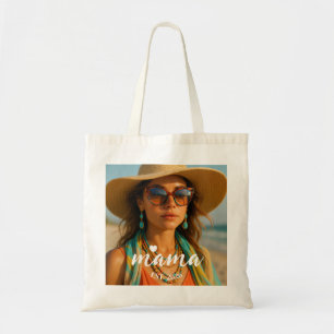 Personalized Mama Est Year Custom Gift For Mommy Tote Bag
