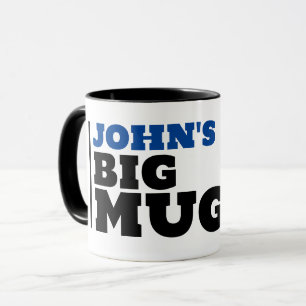 PERSONALIZED MAN BIG MUG COFFEE MUG