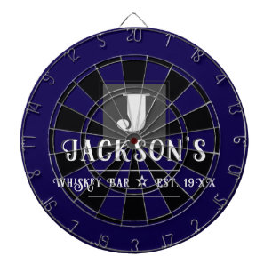 Personalized Man Cave Custom Bar Name Dartboard