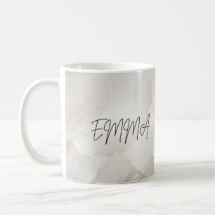 Personalized marble Name Mug